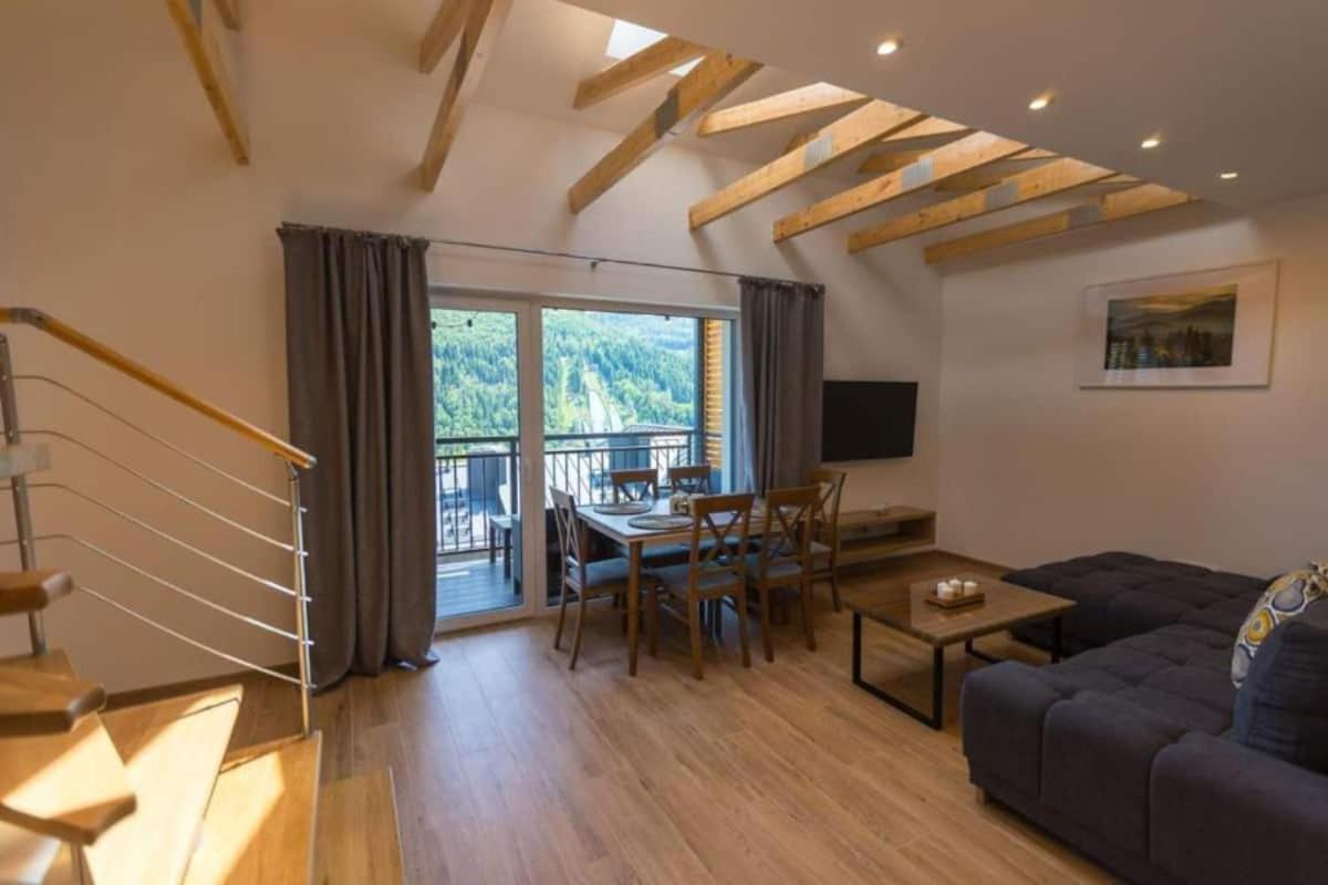 Apartament Sloneczny - Widok Na Gory I Skrzyczne Szczyrk Kültér fotó
